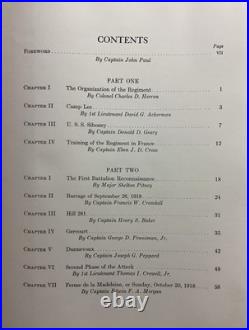 Book Rare A History Of The 313th Field Artillery U. S. A. 1920 World War I