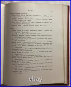 Book Rare A History Of The 313th Field Artillery U. S. A. 1920 World War I