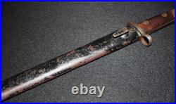Brazilian Army Brazil M-1935 Bayonet 7mm Mauser Rifle German Export Interwar