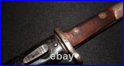 Brazilian Army Brazil M-1935 Bayonet 7mm Mauser Rifle German Export Interwar