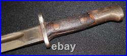 Brazilian Army Brazil M-1935 Bayonet 7mm Mauser Rifle German Export Interwar