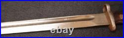 Brazilian Army Brazil M-1935 Bayonet 7mm Mauser Rifle German Export Interwar