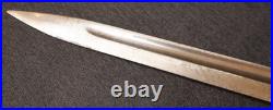 Brazilian Army Brazil M-1935 Bayonet 7mm Mauser Rifle German Export Interwar
