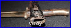 Brazilian Army Brazil M-1935 Bayonet 7mm Mauser Rifle German Export Interwar
