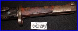 Brazilian Army Brazil M-1935 Bayonet 7mm Mauser Rifle German Export Interwar