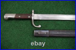 Brazilian Bayonet M 1908/34 With Scabbard