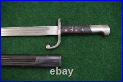 Brazilian Bayonet M 1908/34 With Scabbard