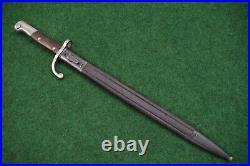 Brazilian Bayonet M 1908/34 With Scabbard