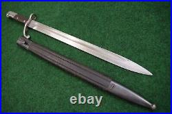 Brazilian Bayonet M 1908/34 With Scabbard