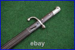 Brazilian Bayonet M 1908/34 With Scabbard