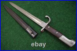 Brazilian Bayonet M 1908/34 With Scabbard