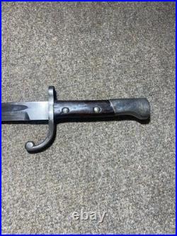 Brazilian Model 1908/34 Bayonet