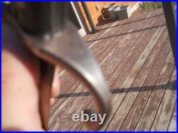 Brazilian model 1908 1908/34 7mm mauser long bayonet w scabbard & leather frog