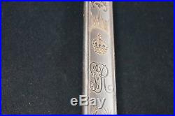 British 1897 Pattern Infantry Officers Sword George 5th NO SCABBARD