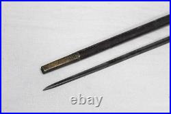 British Martini-Henry Socket Bayonet With Leather Scabbard BAYO564