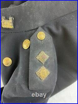 British Suffolk Regiment Officers Frock Coat Bullion Insignia Medium