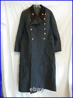 Bulgaria 1920's Army Officer's Heavy Winter Overcoat Uniform. Original. Medal