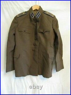 Bulgaria Kingdom 1930's Officer's Winter Field Tunic Uniform Original! Medal 17