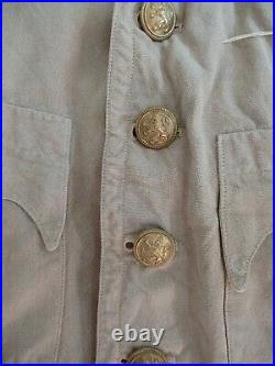Bulgaria Kingdom 1940's Army Summer Tunic Uniform. Original! Medal. R! 9
