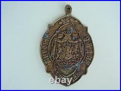 Bulgaria Kingdom County Judge's Badge Medal. Original Rare