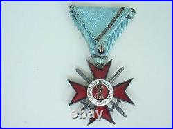 Bulgaria Order Of Military Bravery Order 5th Class 1941. Very Rare. Vf+