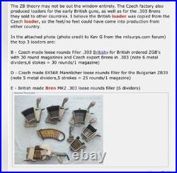 Bulgarian ZB/39 8X 56mmR Loose Round Magazine Filler