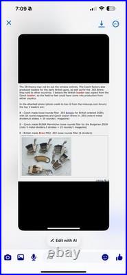 Bulgarian ZB/39 8X 56mmR Loose Round Magazine Filler