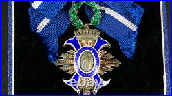 CASED'ORDER OF MERIT', GRAND CROSS SASH BADGE, FRANCO-SPAIN 1920-1930s