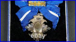 CASED'ORDER OF MERIT', GRAND CROSS SASH BADGE, FRANCO-SPAIN 1920-1930s