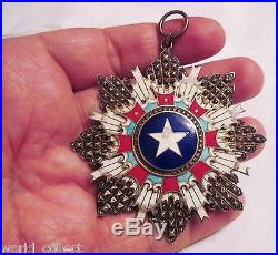 CHINA RARE Order of the Brilliant Star, Commander Cross, 3rd class! Medal