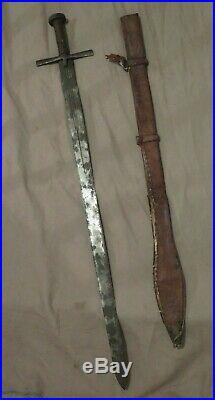CLASSIC SWORD SUDANESE KASKARA Circa 1930 Classic Similar Medieval European
