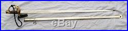 CLEAN ANTIQUE FRENCH SWORD INFANTRY OFFICER's SABRE EARLY 1900's epee