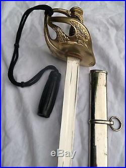 CLEAN ANTIQUE FRENCH SWORD INFANTRY OFFICER's SABRE EARLY 1900's epee