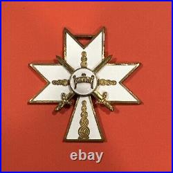 CROATIA KING ZVONIMIR Order Of The Crown, Military Division, II Class Cross