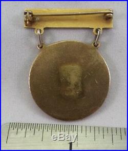 Camp Perry 1924 Connecticut National Guard state rifle team shooting medal