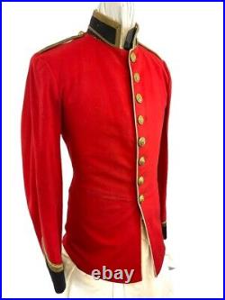 Canadian RMC Royal Military College Scarlet Tunic Vintage with Service Number