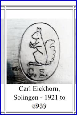 Carl Eickhorn Early Military Officer Sword 1921-1933 USA EAGLE Engraved