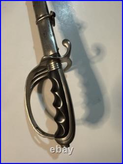 Carl Eickhorn Early Military Officer Sword 1921-1933 USA EAGLE Engraved