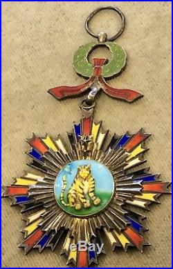 China Republic, Order Of The Striped Tiger 2nd Class/1915