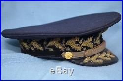 Circa 1920's Full Dress General Officer's Visor Cap