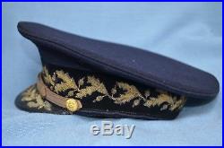 Circa 1920's Full Dress General Officer's Visor Cap