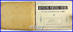 Civilian Conservation Corps District #2 Third Corps Area 1936 Unit History Book