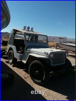 Classic Jeep military 1943 only few miles since rebuild engine and trans