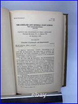 Command and General Staff School, Problems Second Year Course 1932-1933