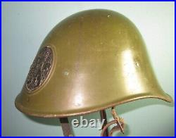 Compl orig WW2 Dutch M38R helmet Stahlhelm casque casco elmo Kask? 2GM WK