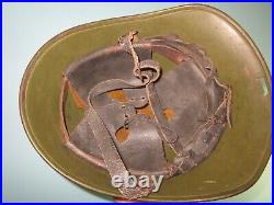 Compl orig WW2 Dutch M38R helmet Stahlhelm casque casco elmo Kask? 2GM WK