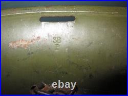 Compl orig WW2 Dutch M38R helmet Stahlhelm casque casco elmo Kask? 2GM WK