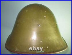 Compl orig WW2 Dutch M38R helmet Stahlhelm casque casco elmo Kask? 2GM WK