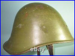 Compl orig WW2 Dutch M38R helmet Stahlhelm casque casco elmo Kask? 2GM WK