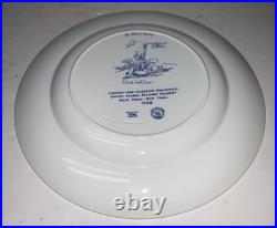 Complete Set of 12 West Point Army Military Academy Wedgwood Plates 1933